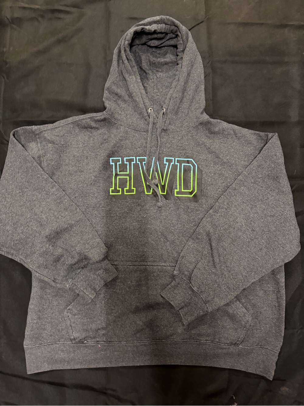 Charcoal Gray HWD Pullover Hoodie - Men's Sweater